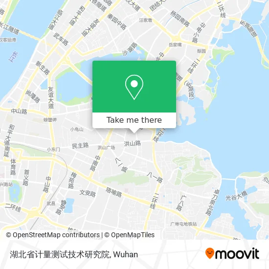 湖北省计量测试技术研究院 map