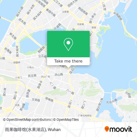 雨果咖啡馆(水果湖店) map