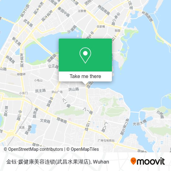 金钰·媛健康美容连锁(武昌水果湖店) map