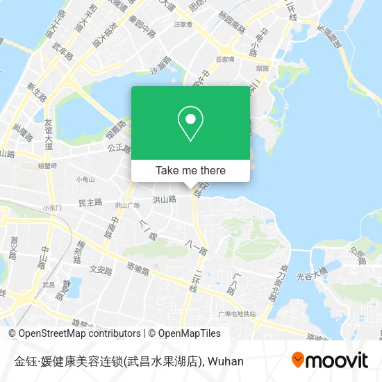 金钰·媛健康美容连锁(武昌水果湖店) map