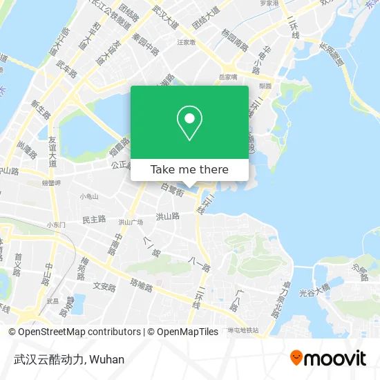 武汉云酷动力 map