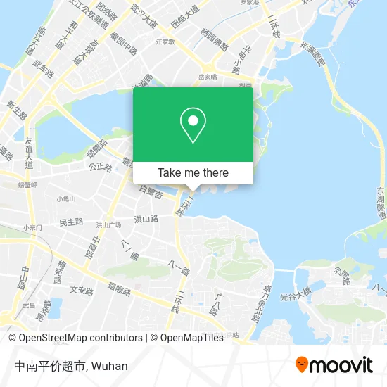 中南平价超市 map
