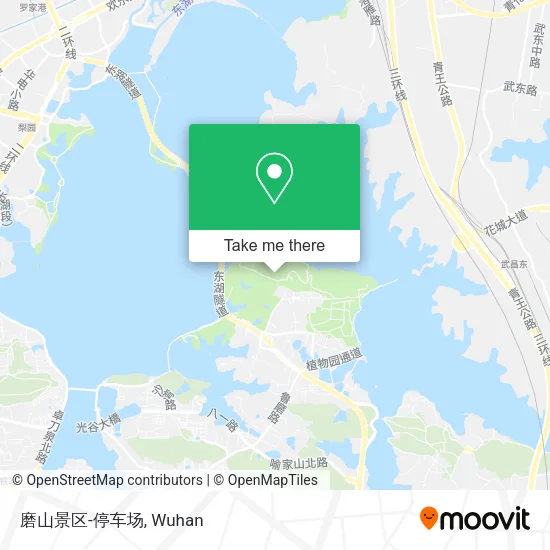 磨山景区-停车场 map