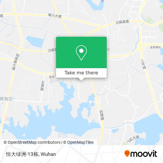 恒大绿洲-13栋 map