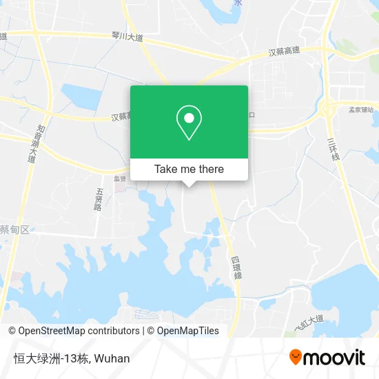 恒大绿洲-13栋 map