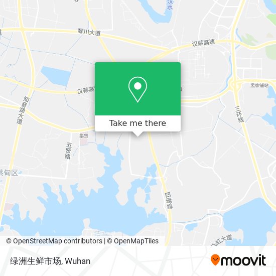 绿洲生鲜市场 map