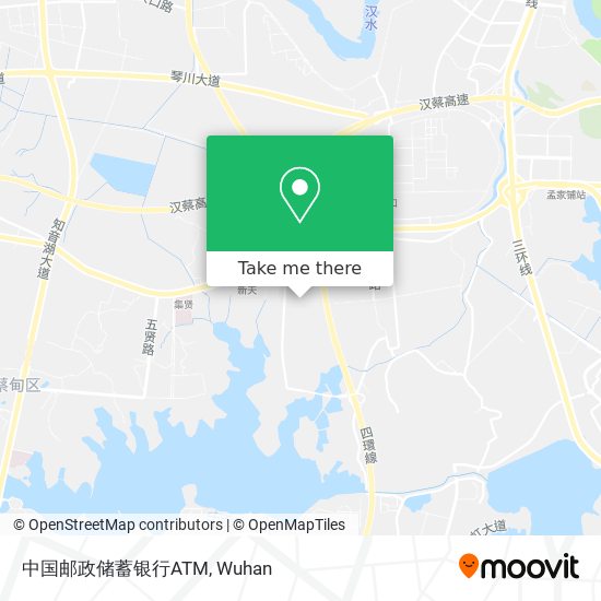 中国邮政储蓄银行ATM map