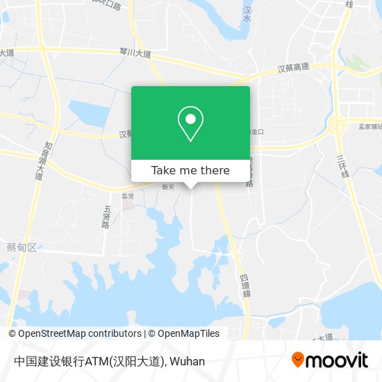 中国建设银行ATM(汉阳大道) map