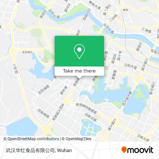 武汉华红食品有限公司 map