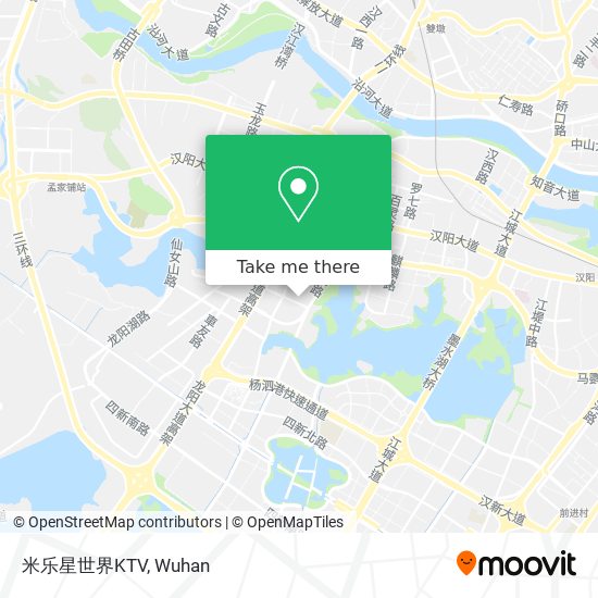 米乐星世界KTV map