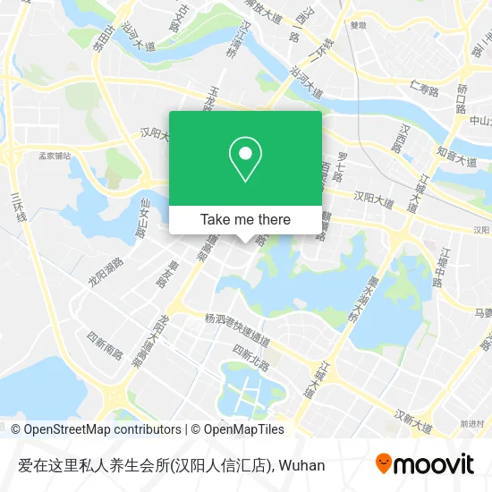 爱在这里私人养生会所(汉阳人信汇店) map