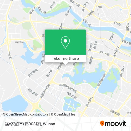福e家超市(鄂008店) map