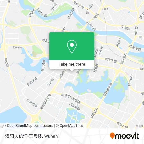 汉阳人信汇-三号楼 map