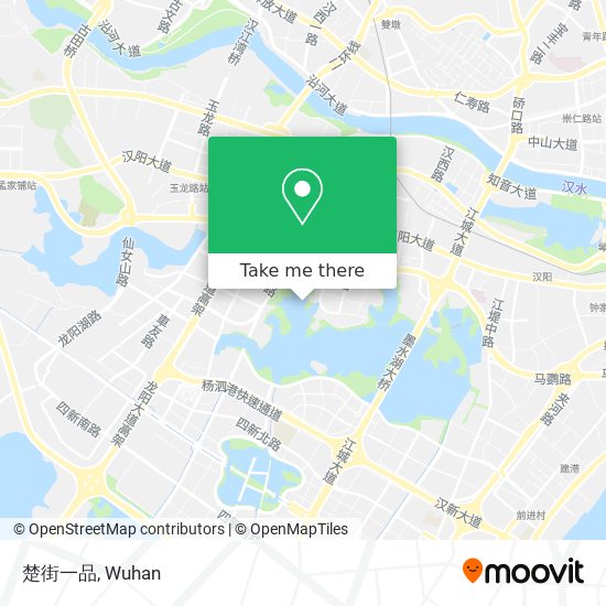 楚街一品 map