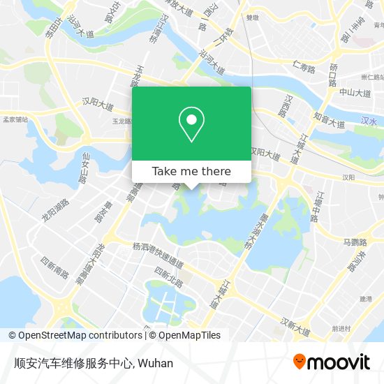 顺安汽车维修服务中心 map
