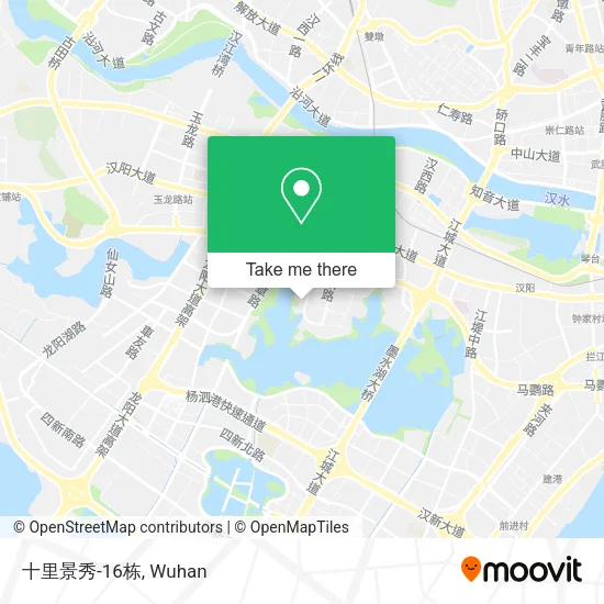 十里景秀-16栋 map