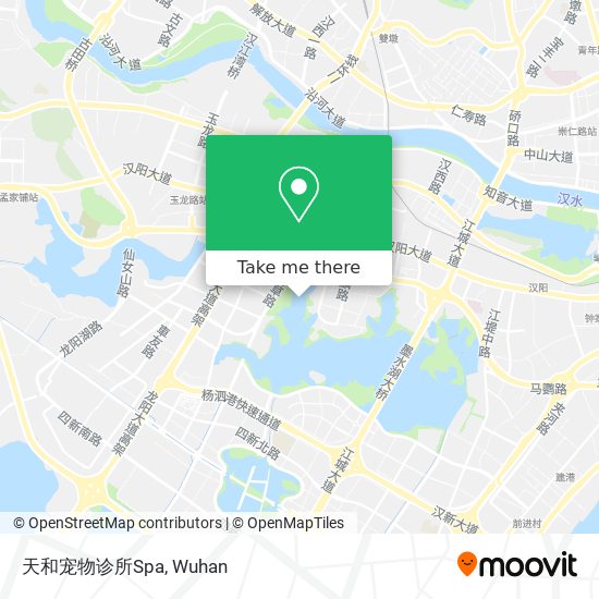 天和宠物诊所Spa map