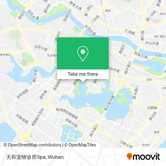 天和宠物诊所Spa map