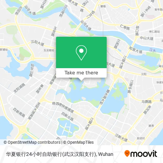 华夏银行24小时自助银行(武汉汉阳支行) map