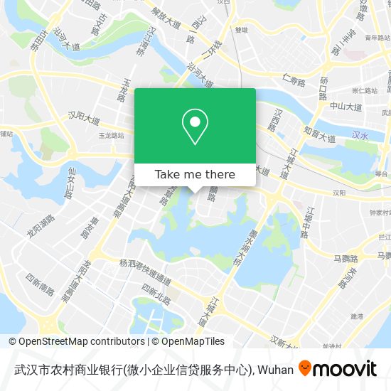 武汉市农村商业银行(微小企业信贷服务中心) map