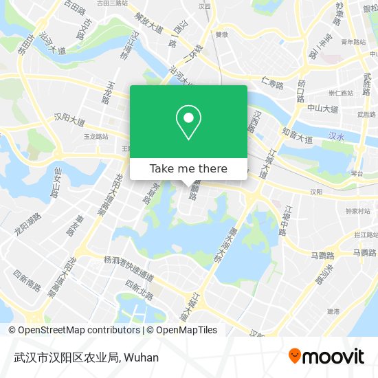 武汉市汉阳区农业局 map