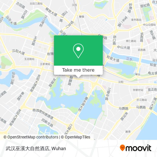 武汉巫溪大自然酒店 map