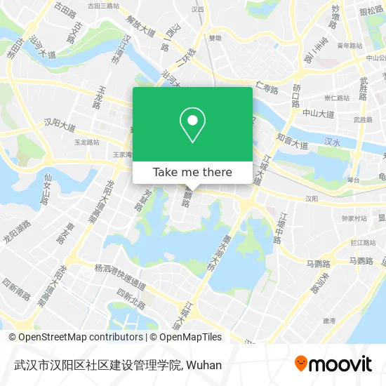 武汉市汉阳区社区建设管理学院 map