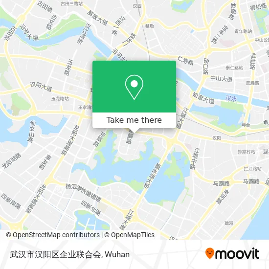 武汉市汉阳区企业联合会 map