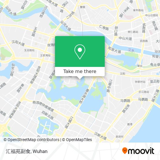 汇福苑副食 map