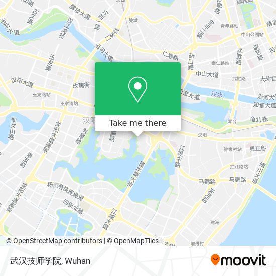 武汉技师学院 map