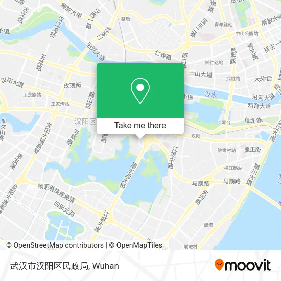 武汉市汉阳区民政局 map