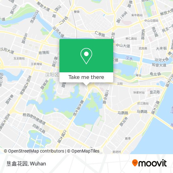 垦鑫花园 map