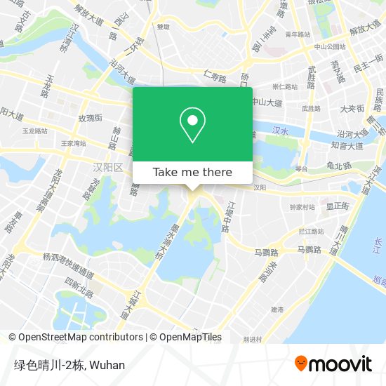 绿色晴川-2栋 map