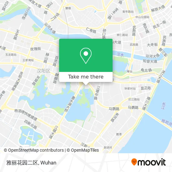 雅丽花园二区 map