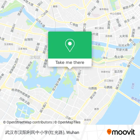 武汉市汉阳利民中小学(红光路) map