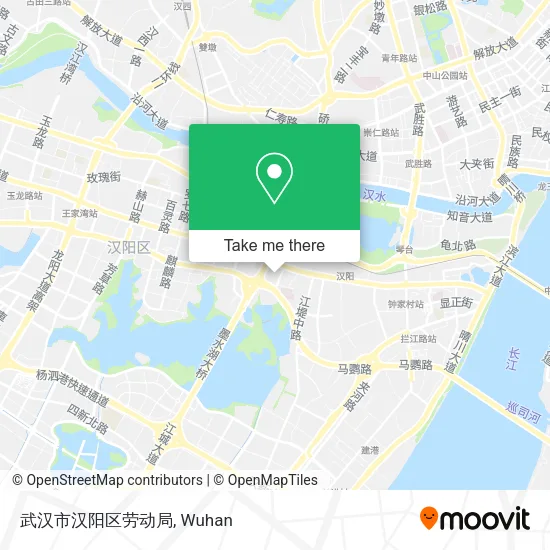 武汉市汉阳区劳动局 map