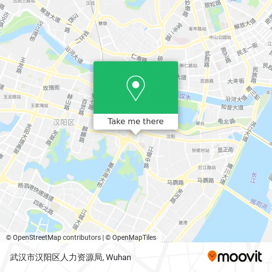 武汉市汉阳区人力资源局 map