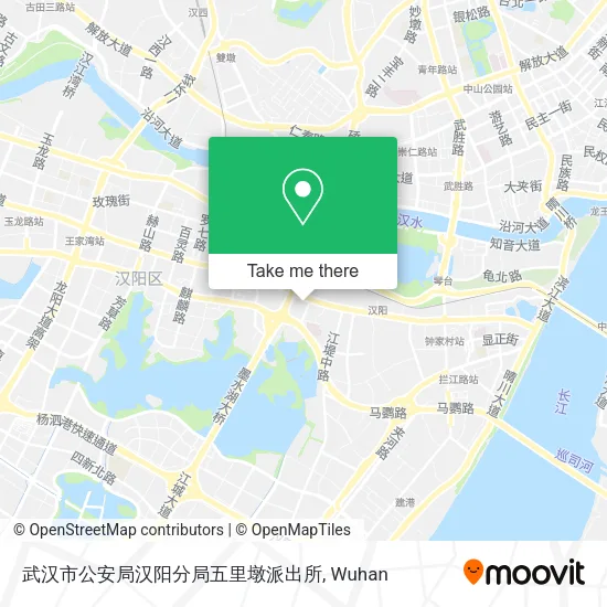 武汉市公安局汉阳分局五里墩派出所 map