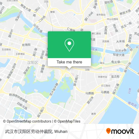 武汉市汉阳区劳动仲裁院 map