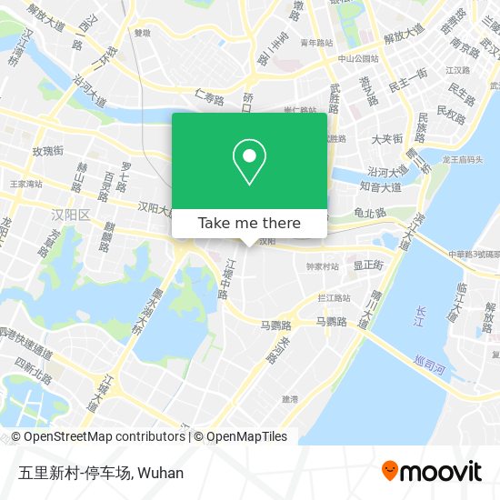 五里新村-停车场 map