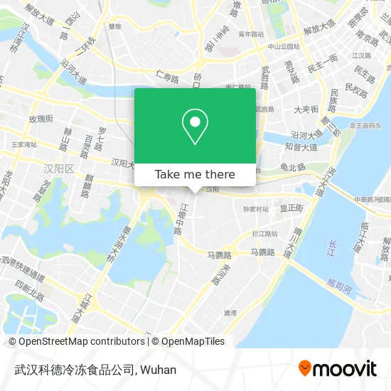 武汉科德冷冻食品公司 map
