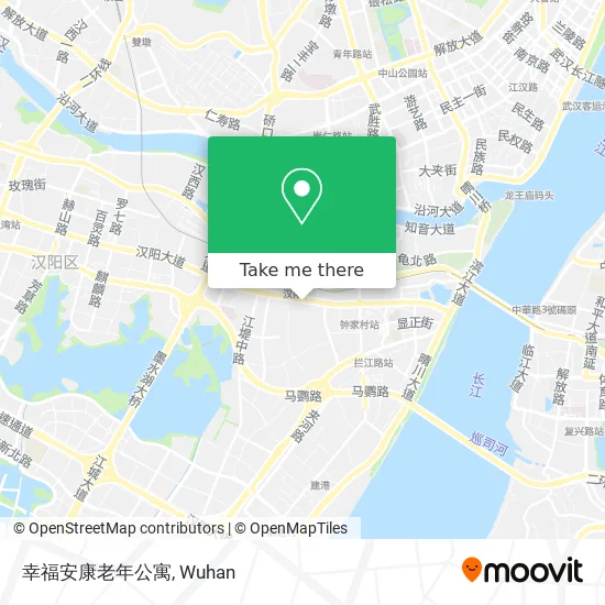 幸福安康老年公寓 map