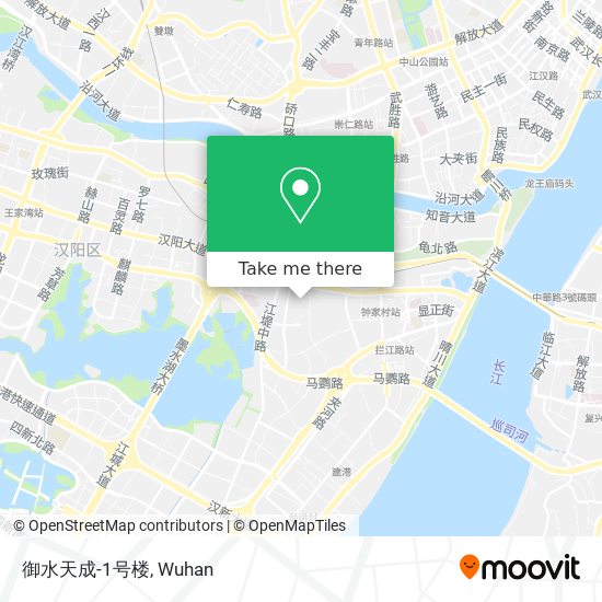 御水天成-1号楼 map