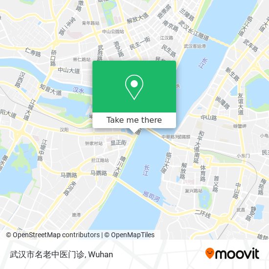 武汉市名老中医门诊 map