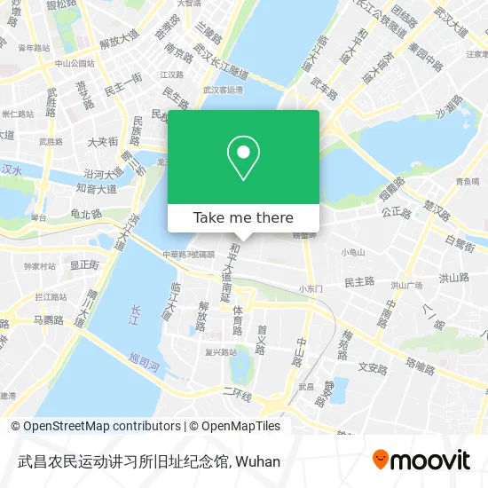 武昌农民运动讲习所旧址纪念馆 map