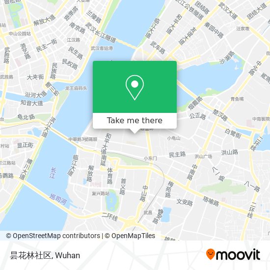 昙花林社区 map