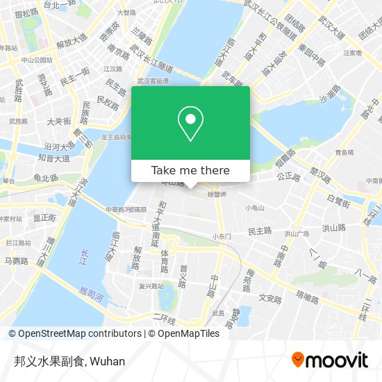 邦义水果副食 map