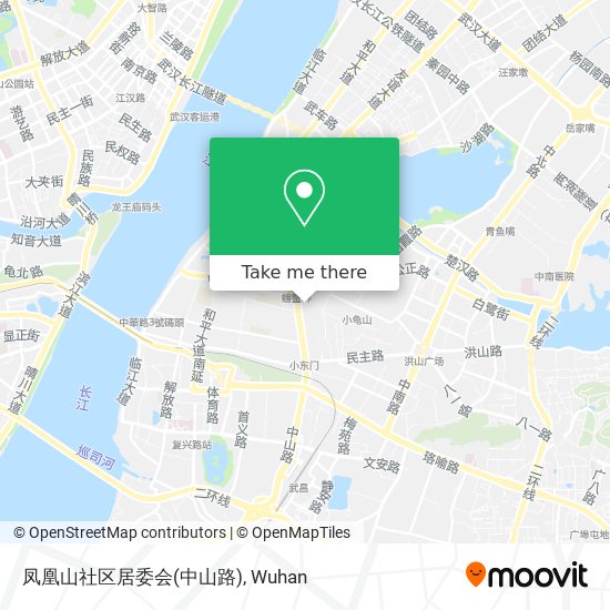 凤凰山社区居委会(中山路) map