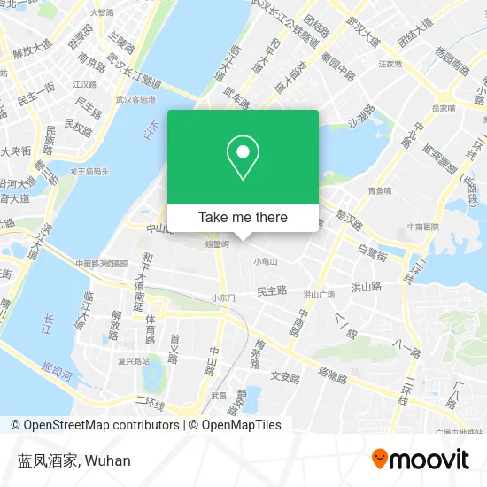 蓝凤酒家 map