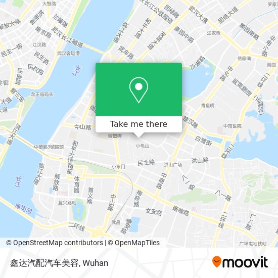 鑫达汽配汽车美容 map